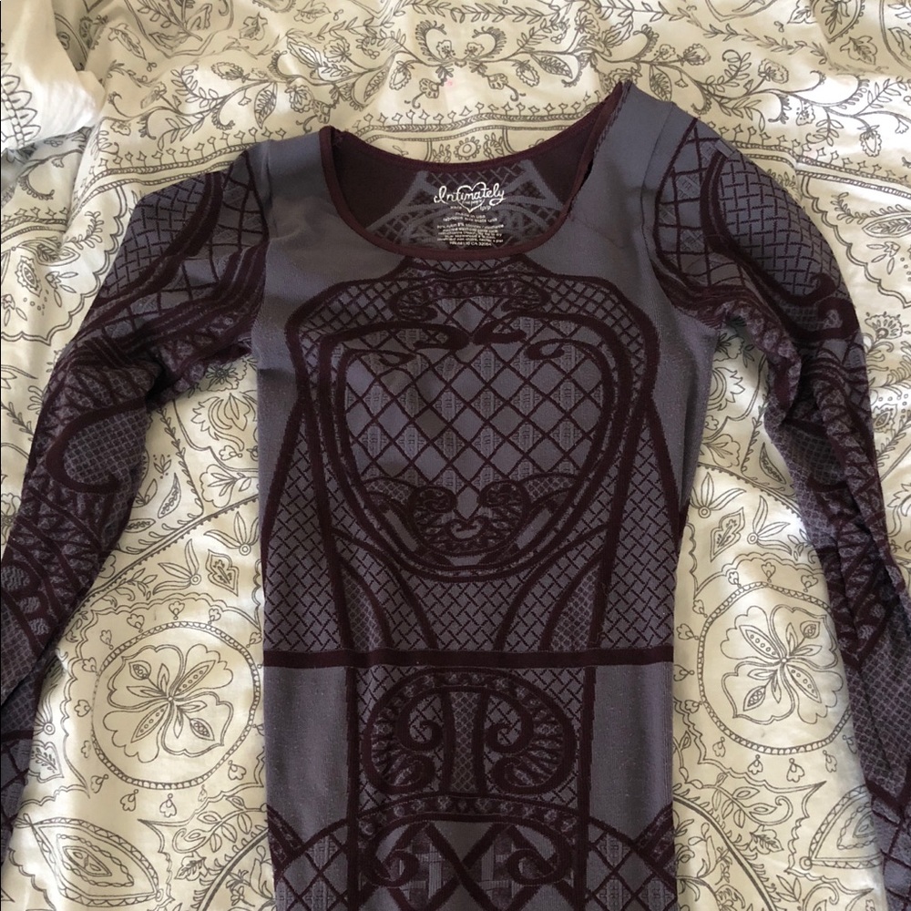 Purple Design Free People Bodycon